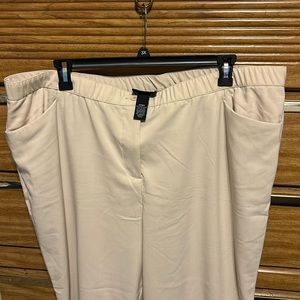 Cream size 24WP Maggie Barnes slacks